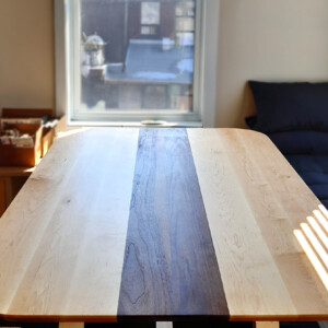 Conception et fabrication table de cuisine