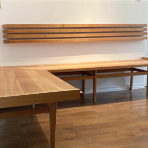 Projet Boyer: Fabrication Banquette d'angle