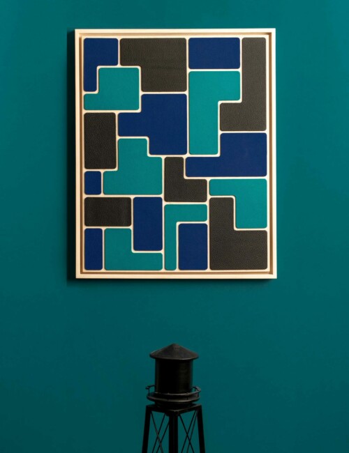 wallart, leather artwork